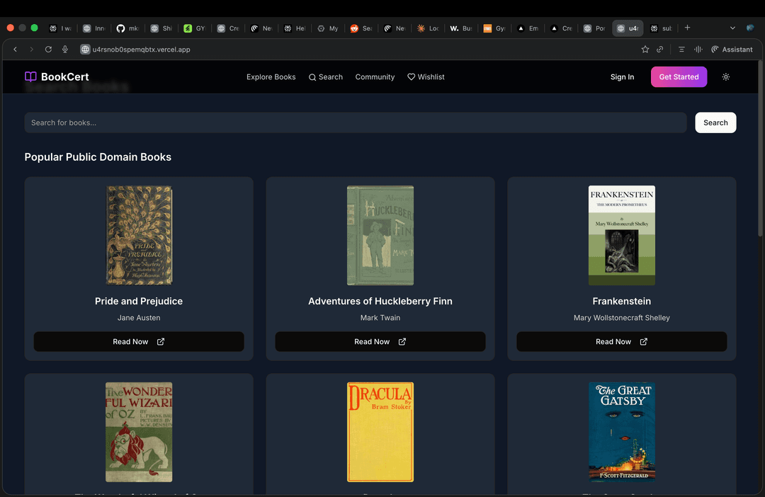 BookCert - Popular Books