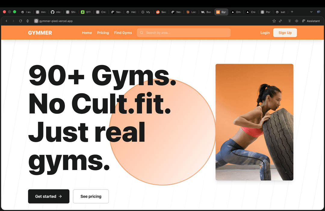 GYMMER - Gym Discovery